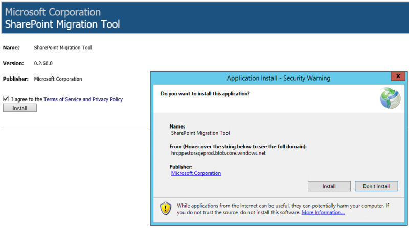 First Look At The Sharepoint Migration Tool By Microsoft | Peter ...